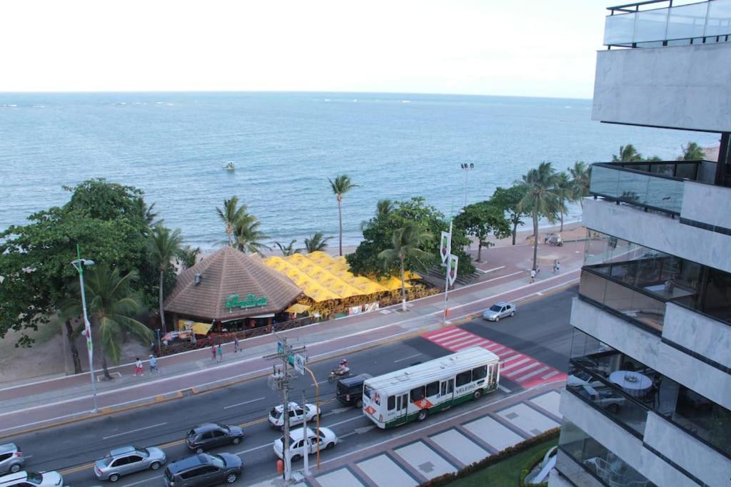 Apartamento Belo De Cobertura De Frente O Mar